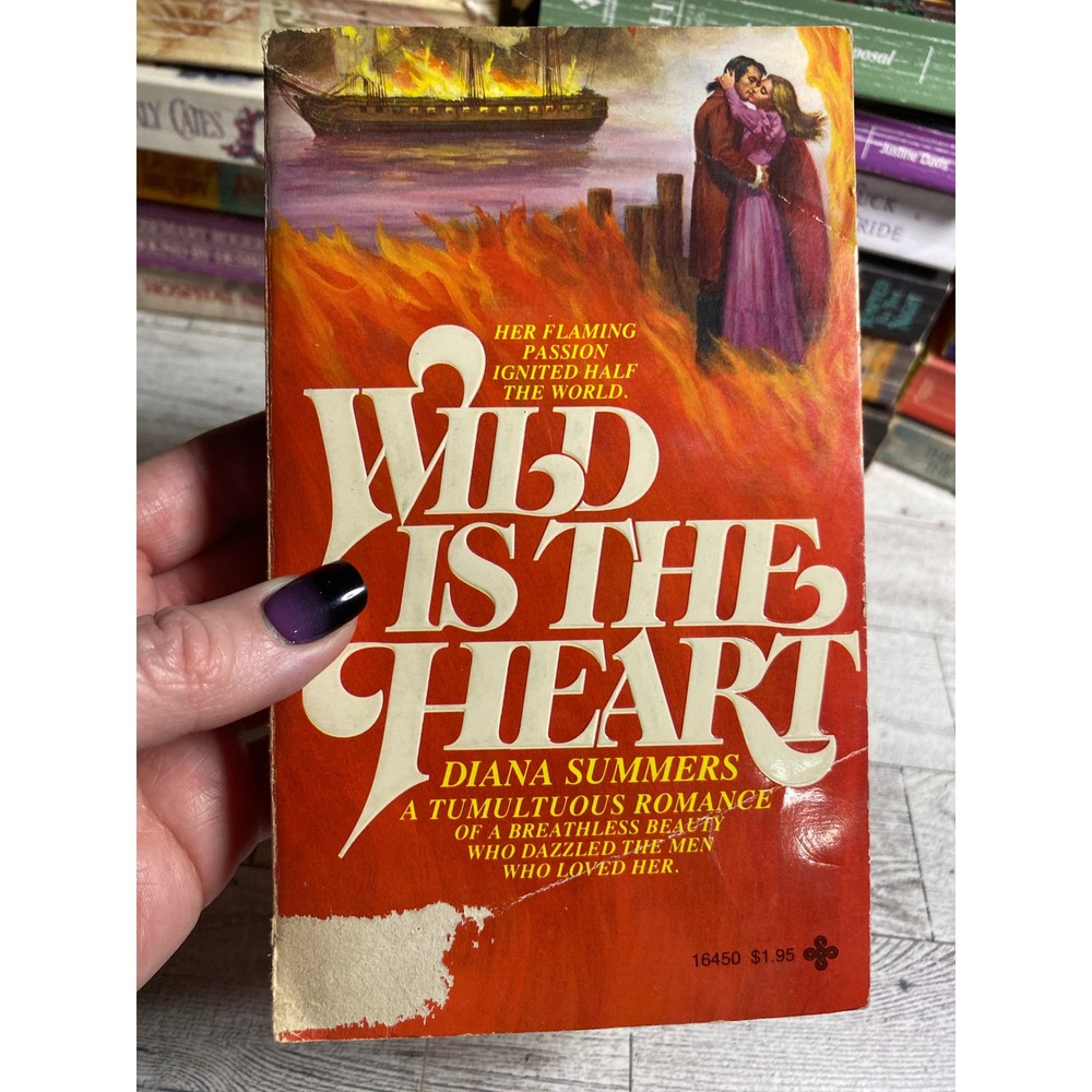 Wild Is The Heart Diana Summers 1978 Paperback Romance Novel Book OOP‎ - FAIR